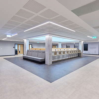 new greenwich campus floor four